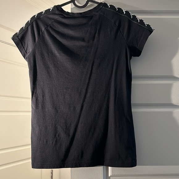 EUC Women’s XS Kappa Banda tee black and white - Picture 4 of 6